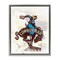 Stupell Industries Cowboy Bar Sign Floating Frame By Jadei Graphics